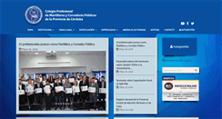 Desktop Screenshot of colmartycorr.org.ar